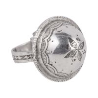 bague-berbere-gravee-argent