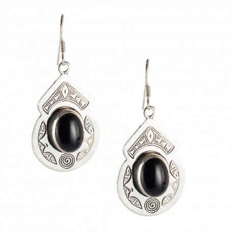 boucles-d-oreilles-touaregs-en-argent-estampe-et-onyx