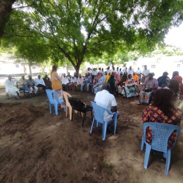 Visite aux étudiants parrainés de la Secondary School de Muhaka